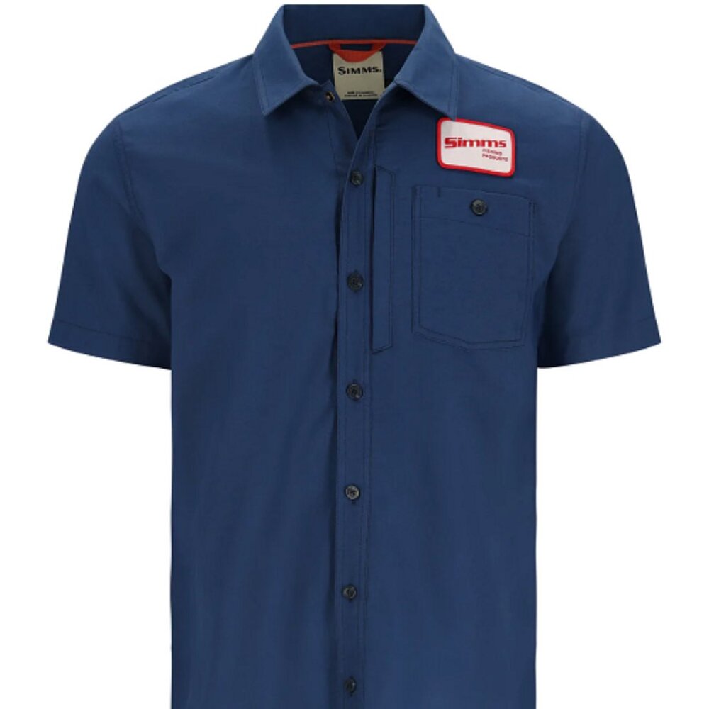 Simms Shop Shirt- Navy